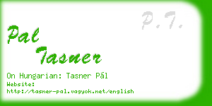 pal tasner business card