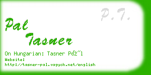 pal tasner business card